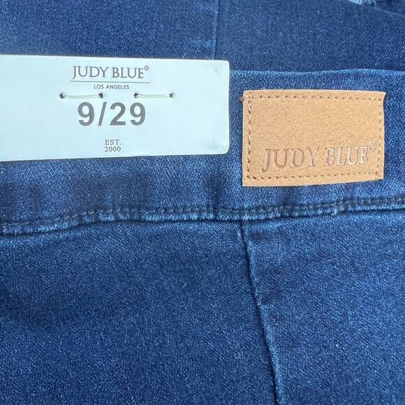 NWT Judy Blue Women's Super Flare Jeans Size 9/29 High Low Flare Side Zippers - Picture 13 of 16